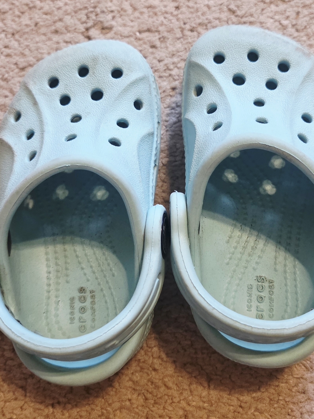 CROCS Kids Light Aqua Classic Clog